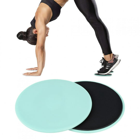 2Pack Exercise Dual Sided Gliding Discs for Abdominal & Total Body,Fitness Floor Sliders Gym-Exercise Equipment on All Surfaces Men Women YOCAGO Workout Core Sliders 